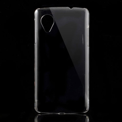 Твърди гърбове Твърди гърбове за LG Ултра тънък твърд предпазен гръб кристално прозрачен за LG Google Nexus 5 E980